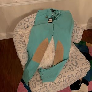 Ralph Lauren Women’s Pants, with Horseback riding detail and hardware…Size 4